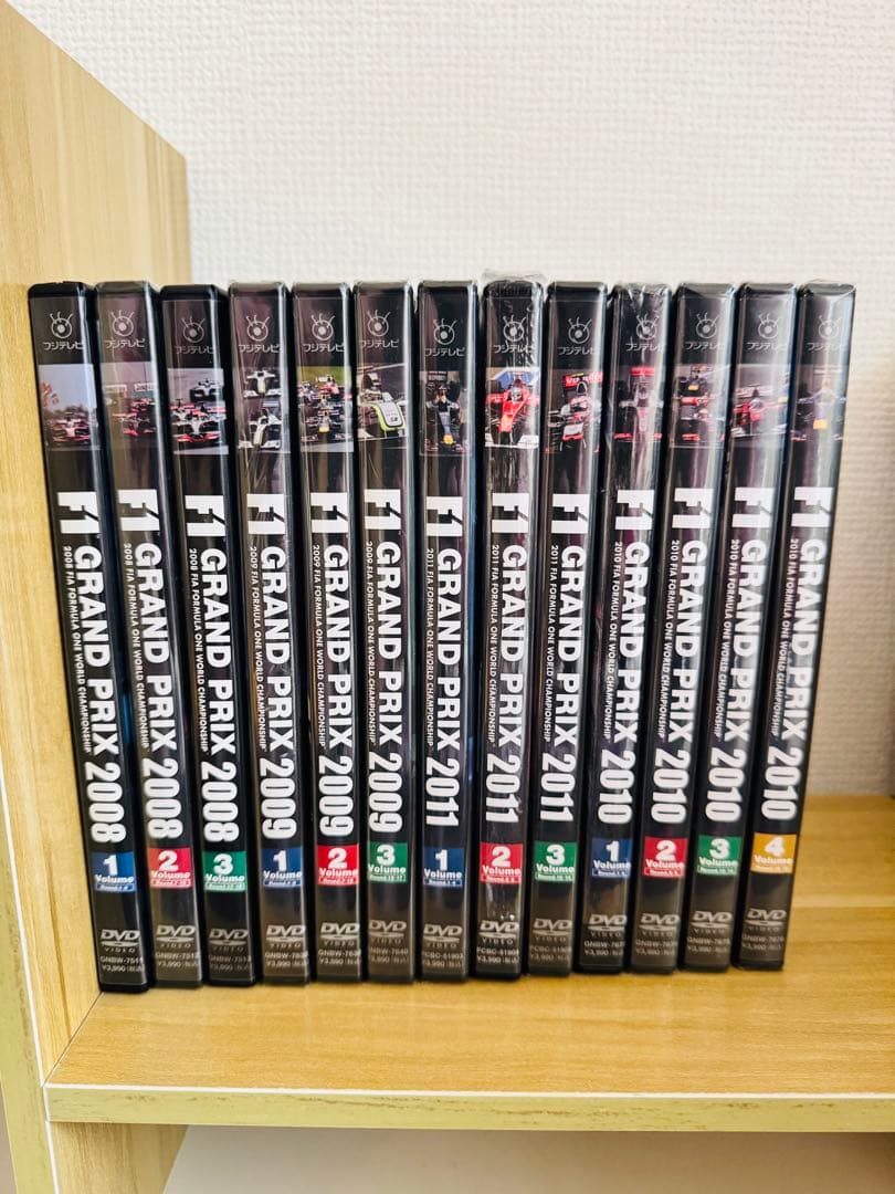 F1 GRAND PRIX 2008～2011 DVD 11本