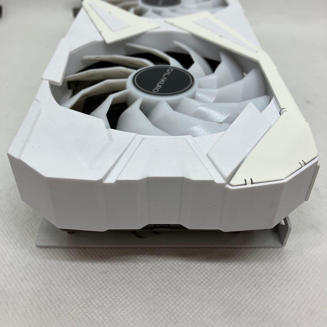 グラフィックボード・グラボ・ビデオカード GALAKURO GK-RTX3060Ti-E8GB/WHITE/LHR 167