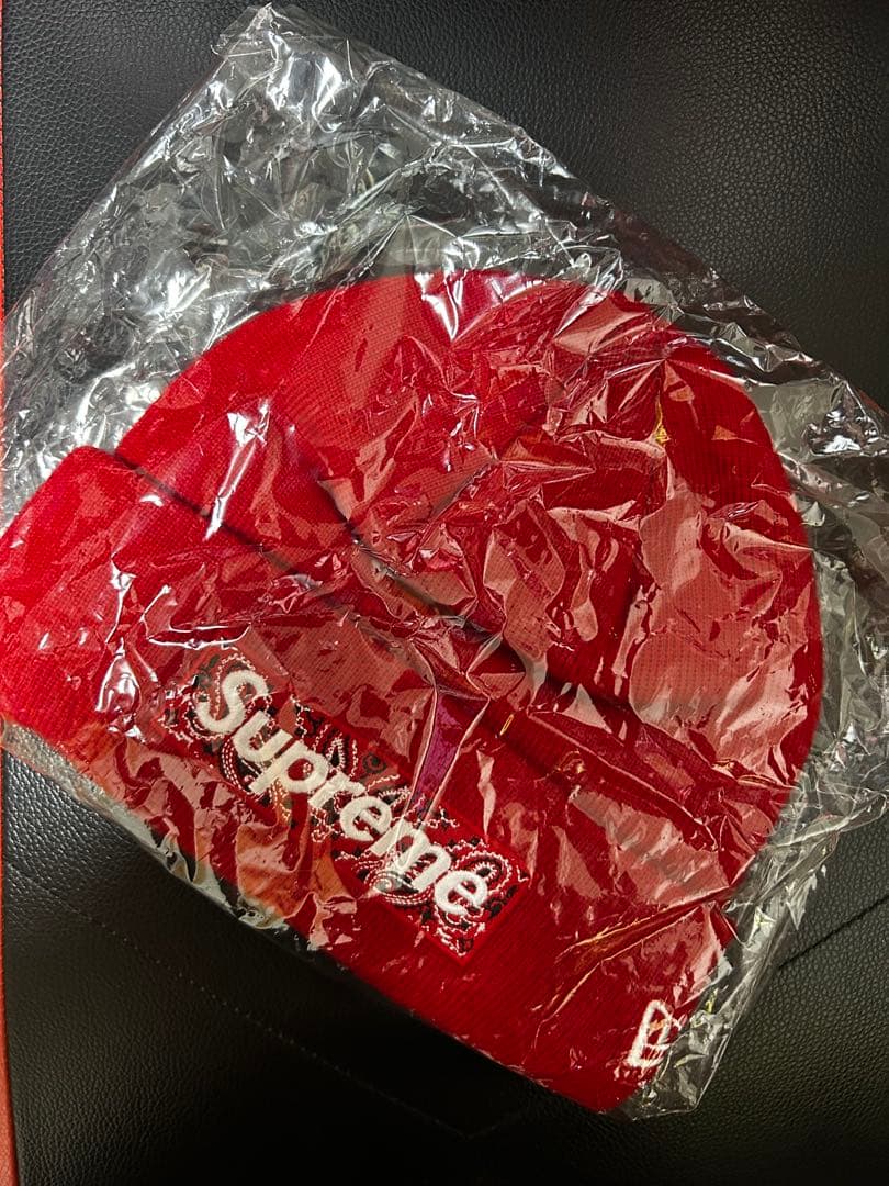 Supreme シュプリーム New Era バンダナ ボックスロゴ ビーニー