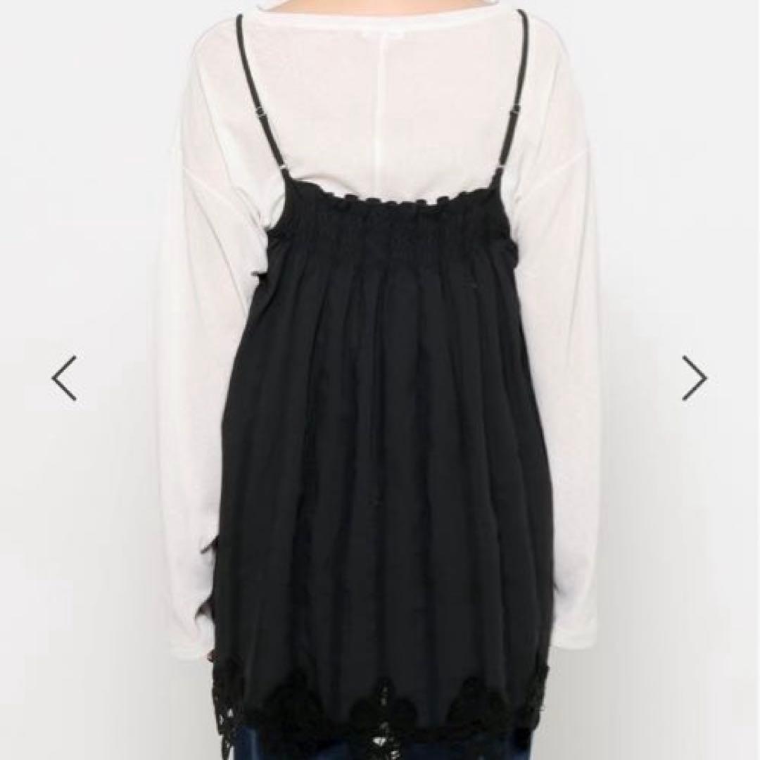 LOWRYSFARM 2WAYバテンレースミニワンピース♪ブラック♪新品未使用