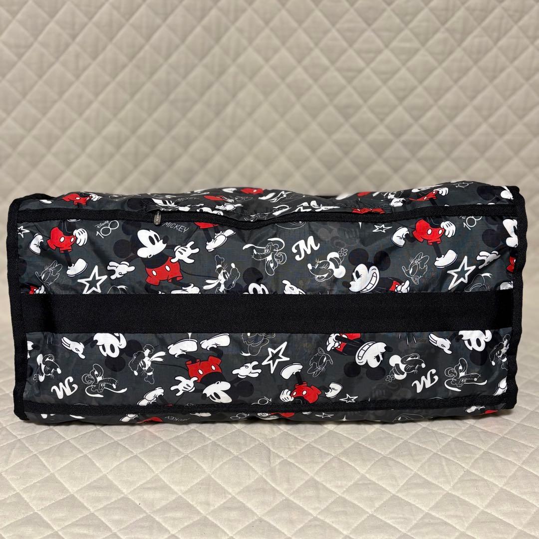 【美品】レスポートサック　ラージウィークエンダー　ディズニー100チームミッキー