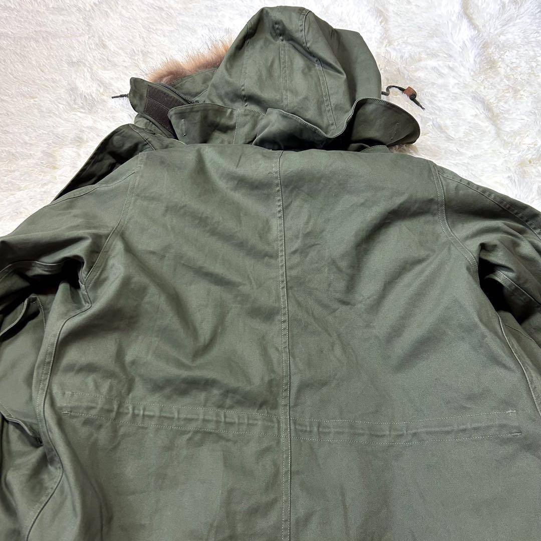 【極美品・未使用級】HARE　モッズコート　カーキ　Mサイズ