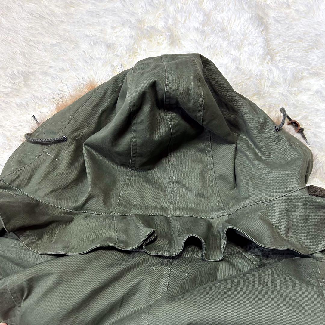 【極美品・未使用級】HARE　モッズコート　カーキ　Mサイズ