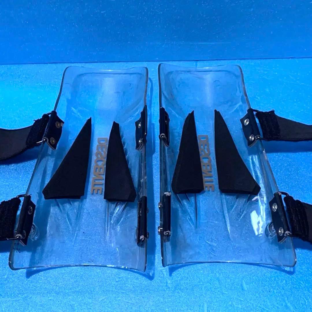 デサント　レガース　スキー　スラローム　SL アルペン　シンガード