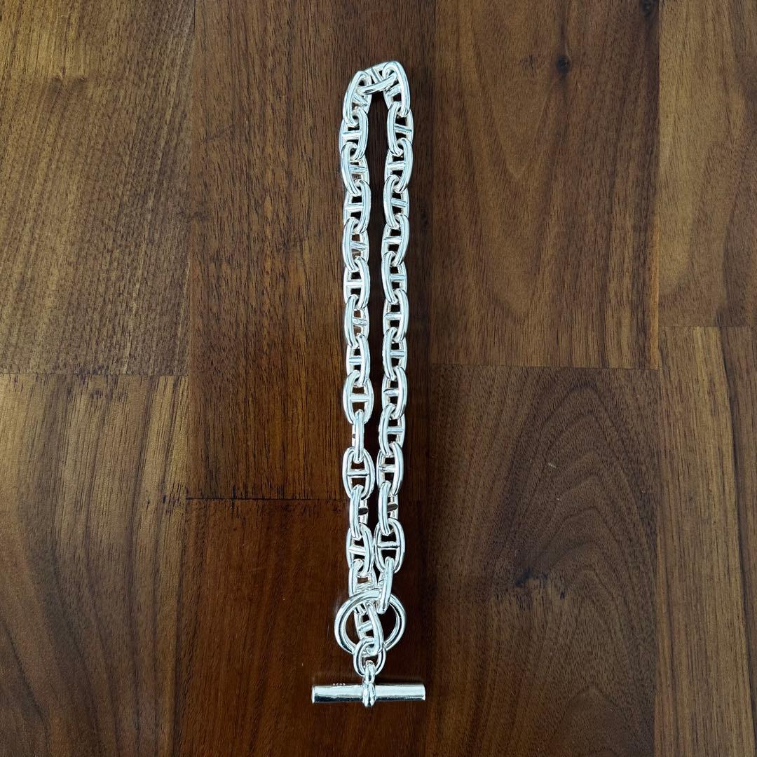 【blatto】シルバー925 アンカーチェーンデザインネックレス・チョーカー