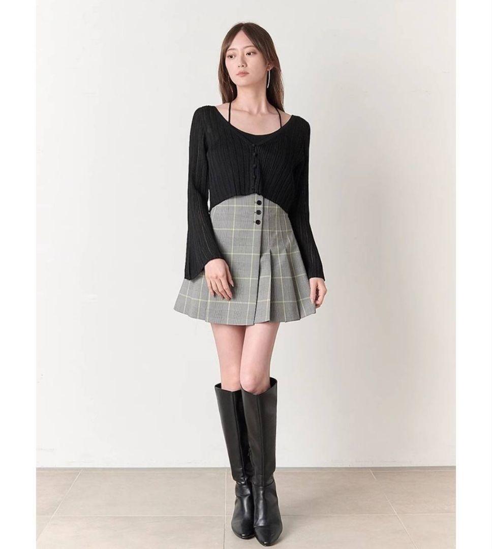 【美品】シアーカーデ＆カップインキャミSET SNIDEL