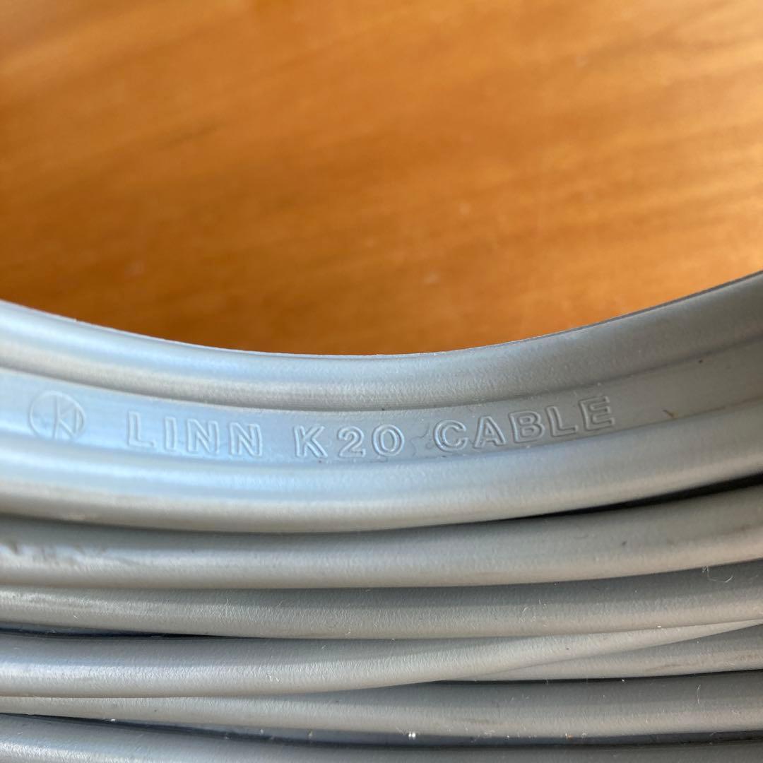 LINN K20 スピーカーケーブル 純正バナナプラグ付き 4.3Mペア