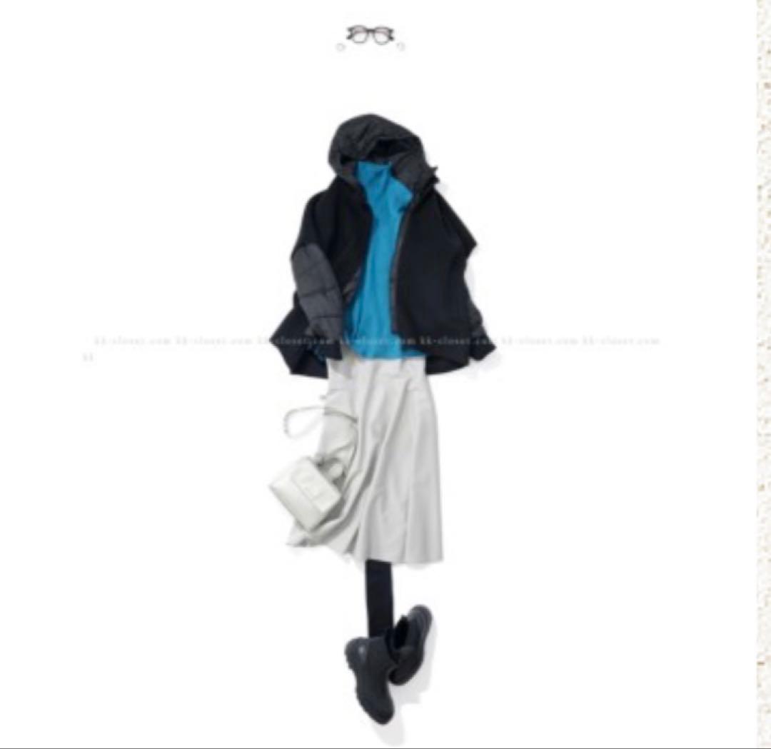 LOUSTIC バイアスフレアスカート シルバーグレー
