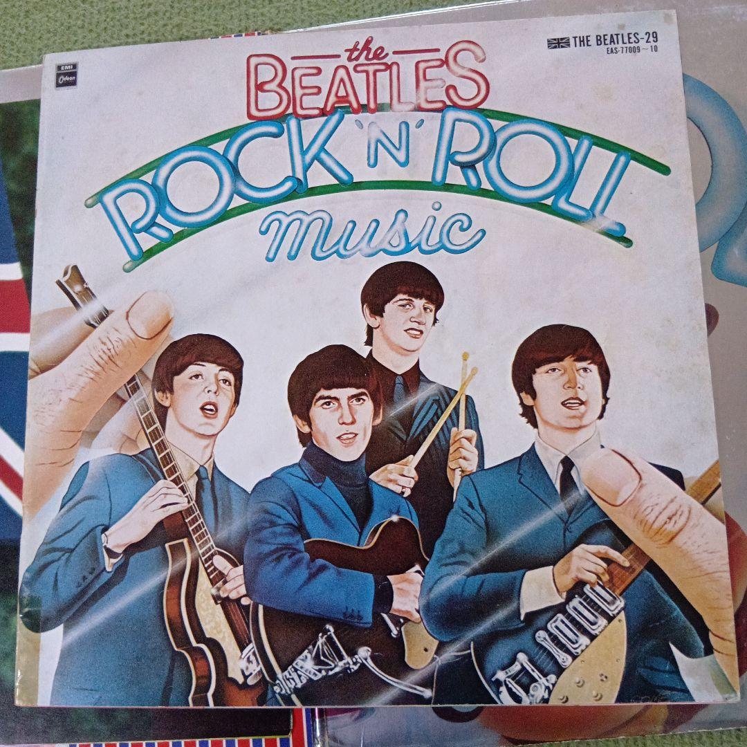 ザ・ビートルズ ロックンロールミュージック 稀少アナログ❗️ポスター付き❗️