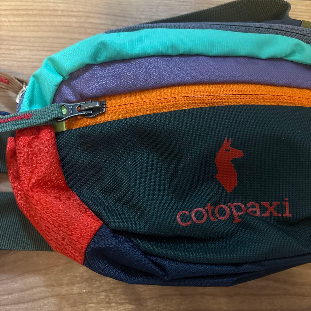 【レア配色】cotopaxi ボディバッグ マルチカラー　ヒップパック