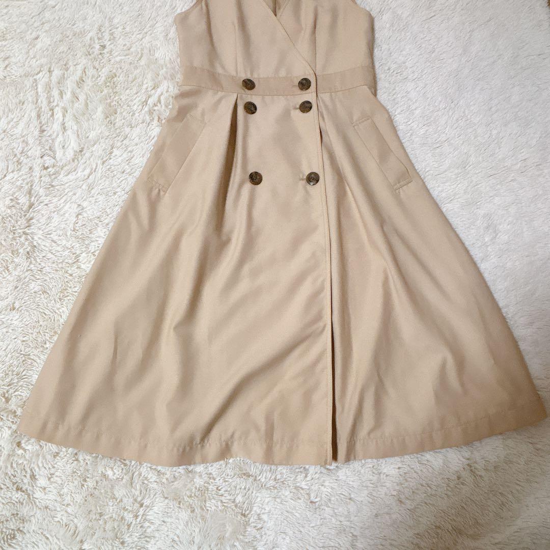 JILL STUART トレンチ　ワンピース　ジルスチュアート ベージュ