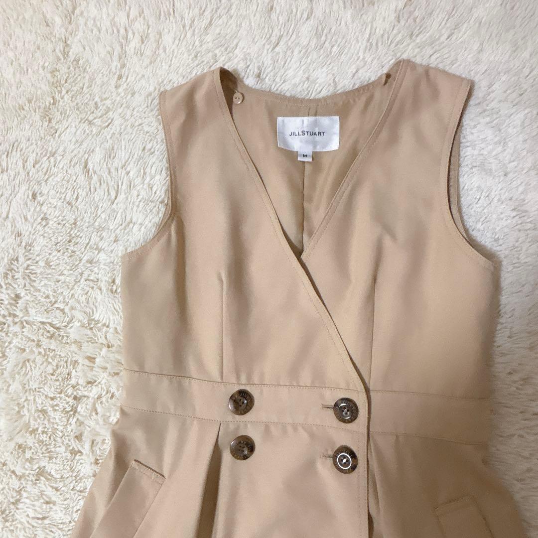 JILL STUART トレンチ　ワンピース　ジルスチュアート ベージュ