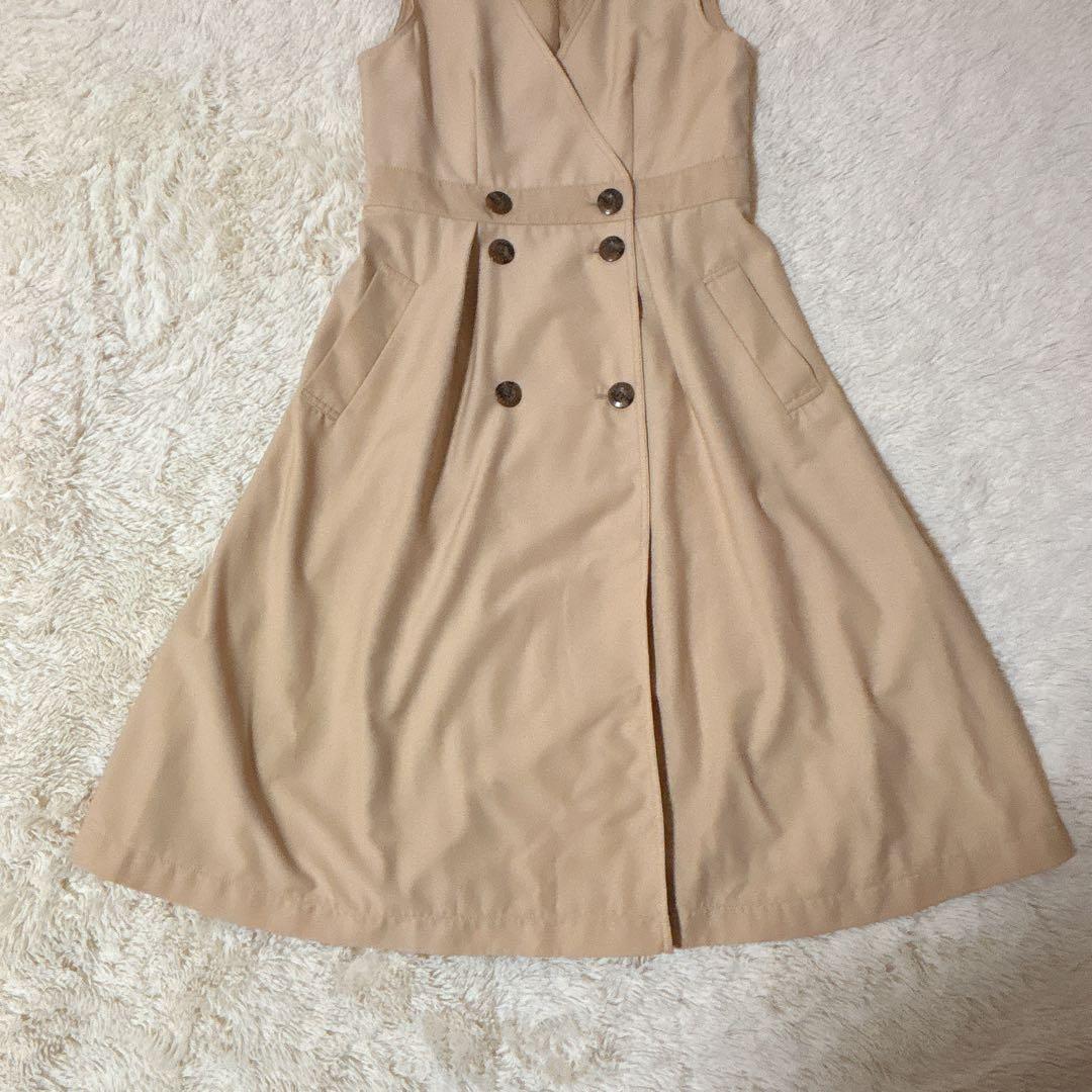 JILL STUART トレンチ　ワンピース　ジルスチュアート ベージュ