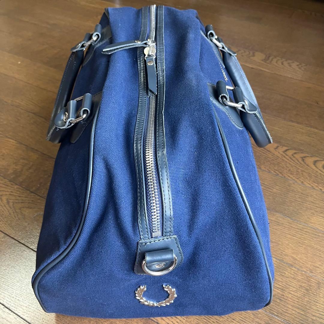 FRED PERRY フレッドペリー ボストンバッグ ネイビー
