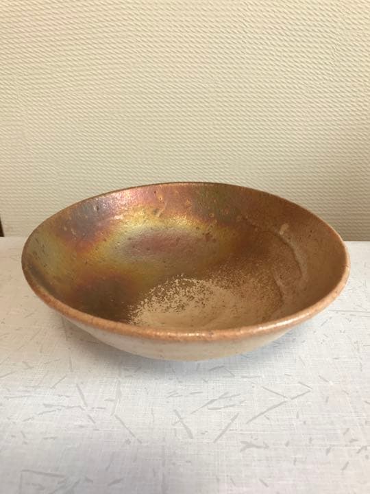 抹茶茶碗　萩焼　平茶碗