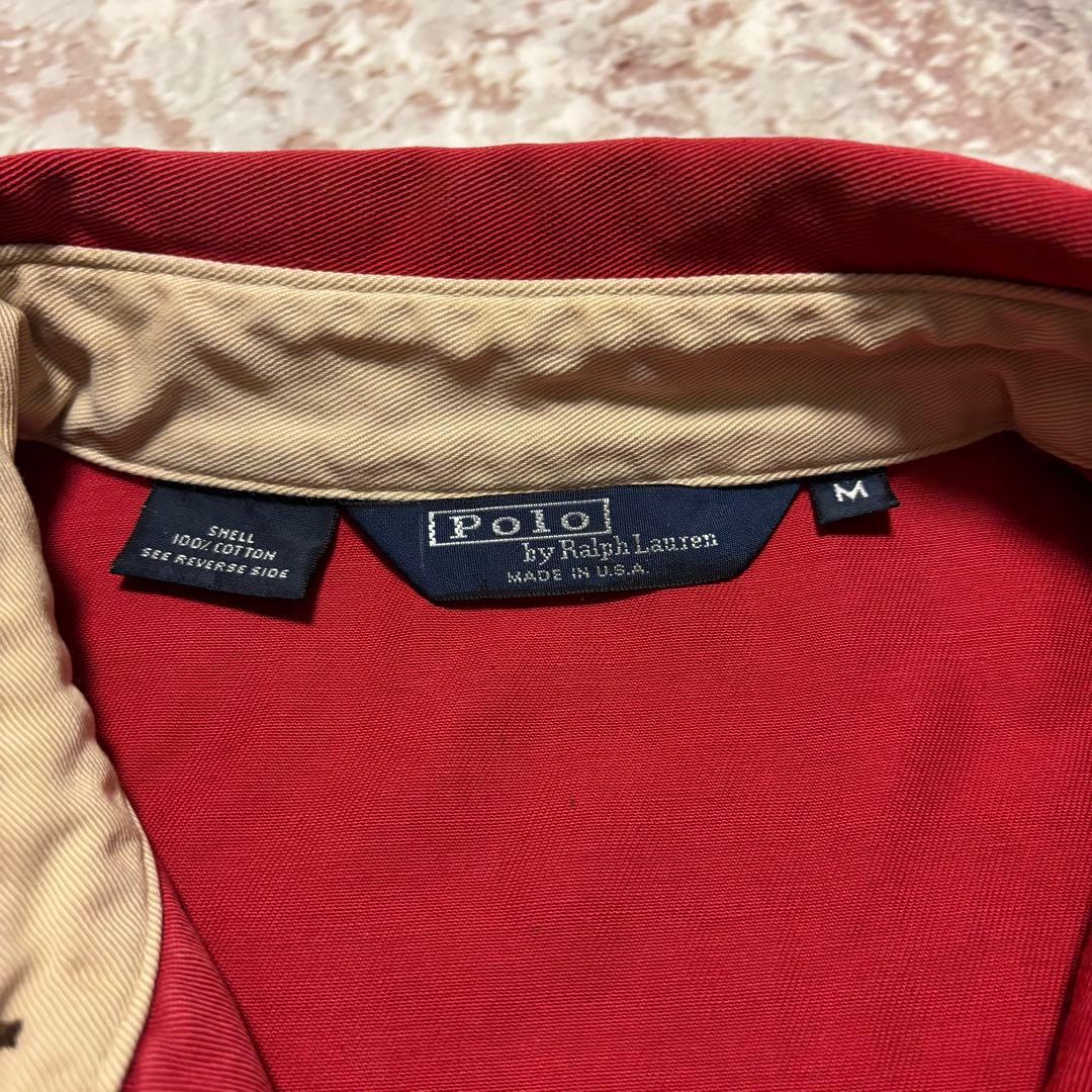 80's- USA製 ラルフローレン Ralph スウィングトップジャケット M