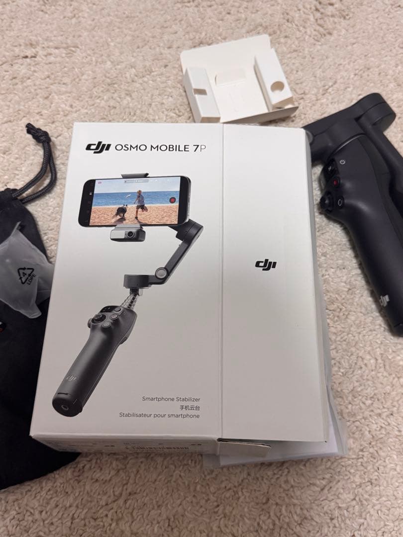 DJI Osmo Mobile 7P スマホ用ジンバル (ケーブル無し)