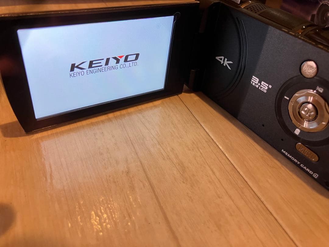 KEIYO 4K コンパクトビデオカメラ
