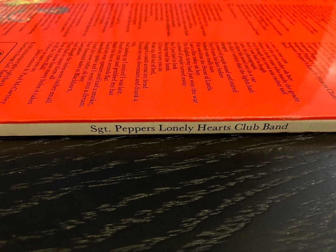 【美品】BEATLES SGT.PEPPERS MONO レコード　初期盤