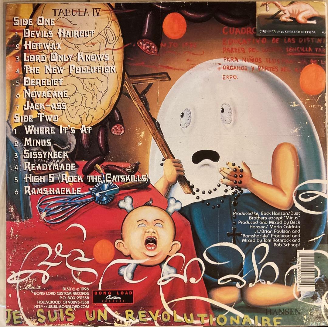 BECK ODELAY US初期盤 BL30 手書きマト LOAD IN刻印