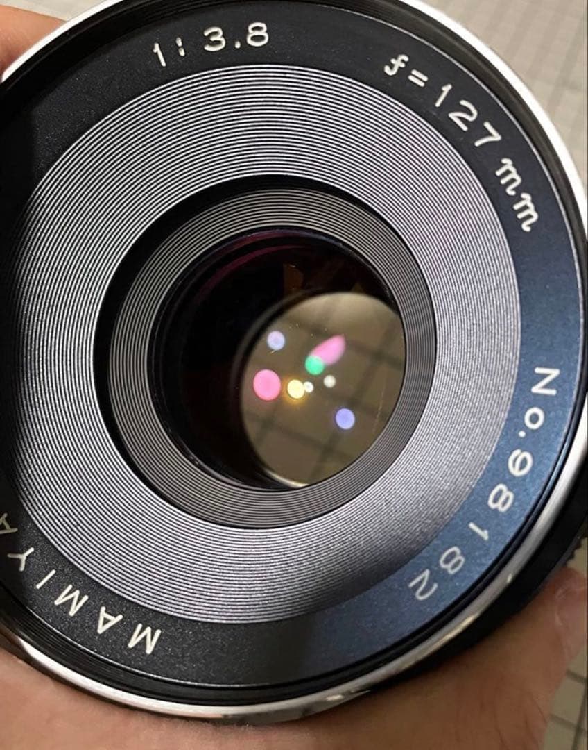 Mamiya RB67 Pro s 中判カメラ 127mmレンズ付き