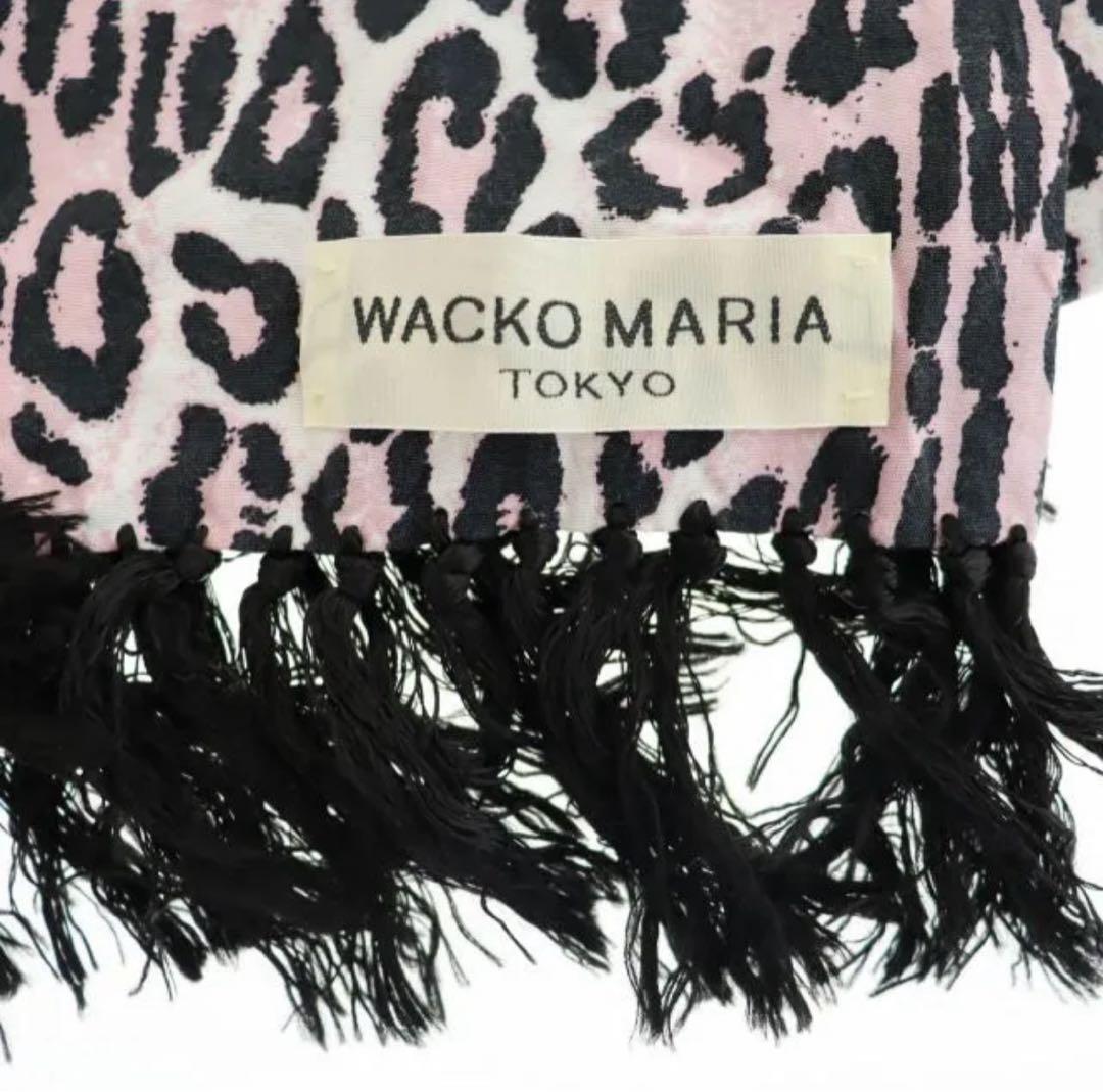 廃盤　レア　WACKO MARIA ヒョウ柄マフラー