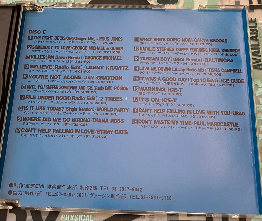非売品　洋楽オムニバス　CD2枚組　A