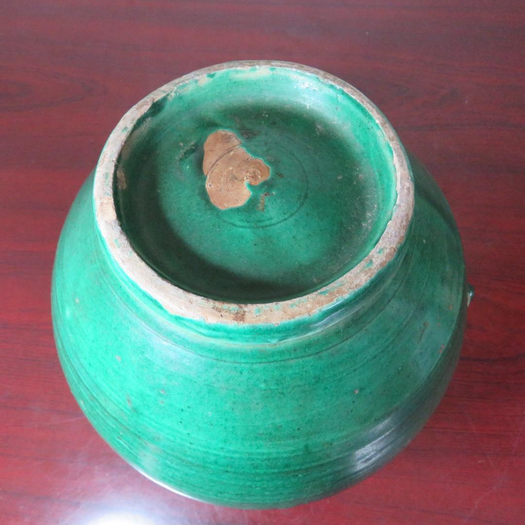 スペイン製 花瓶 水瓶 窯傷 欠け 花道具 華道