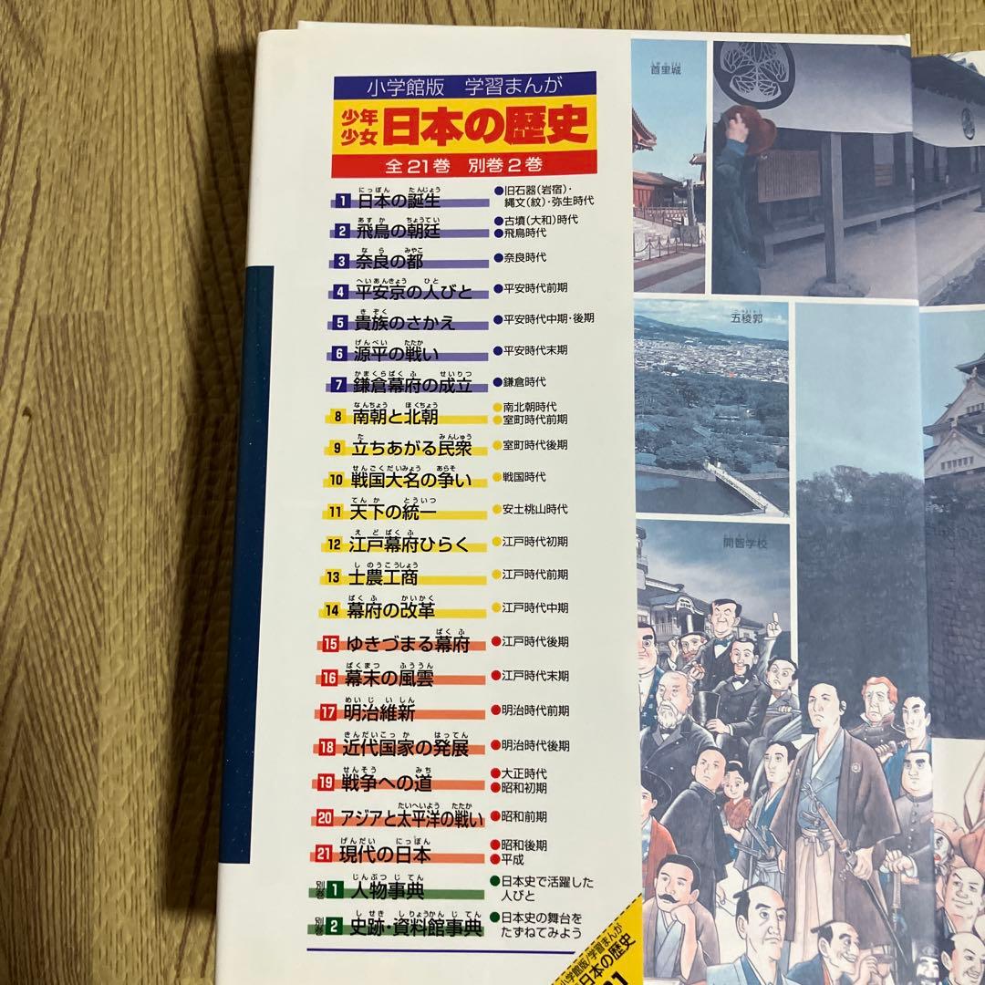 小学館学習まんが少年少女日本の歴史　23巻
