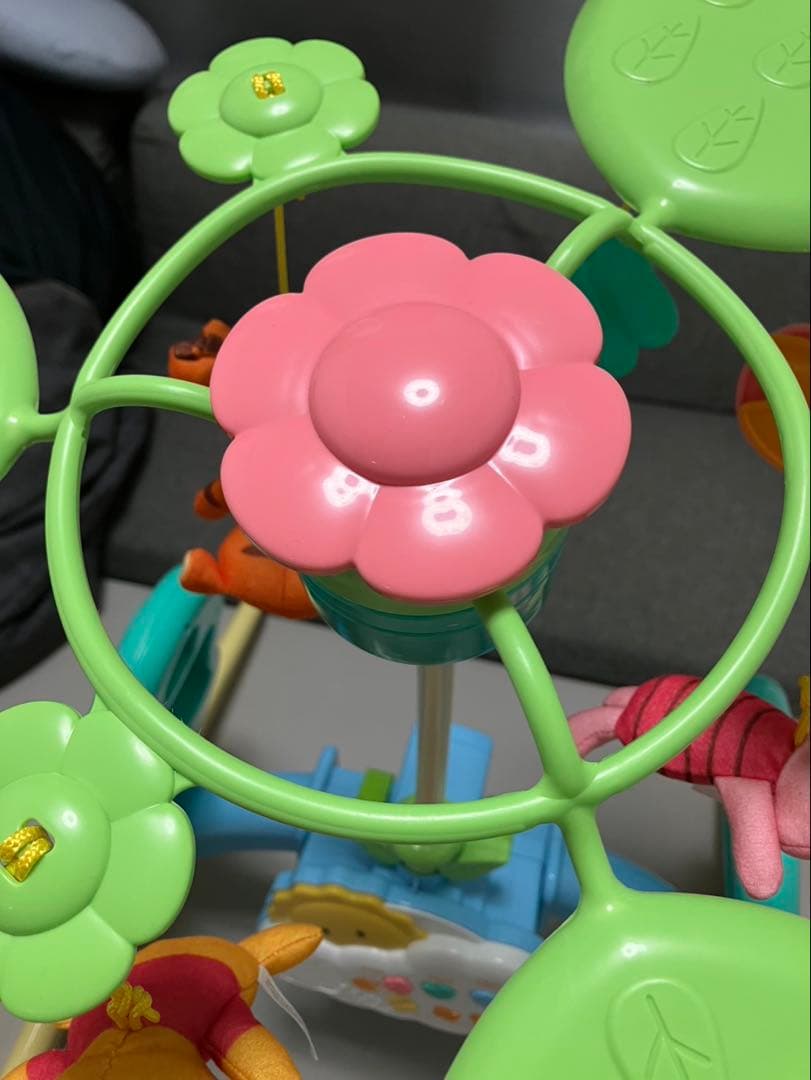 【美品】 プーメリー えらべる回転6WAY ジムに変身メリー