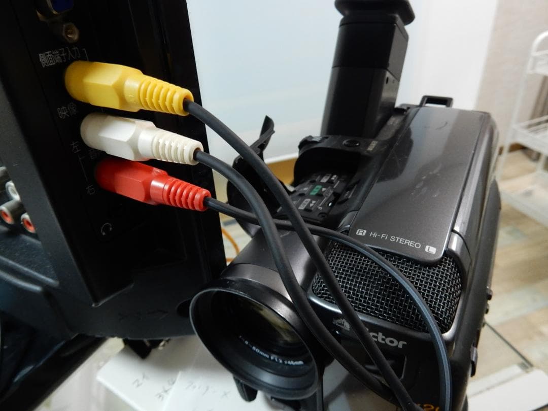 動作品　希少　ビクターVictor　GR-EX1　VHS-C撮影再生ダビングOK