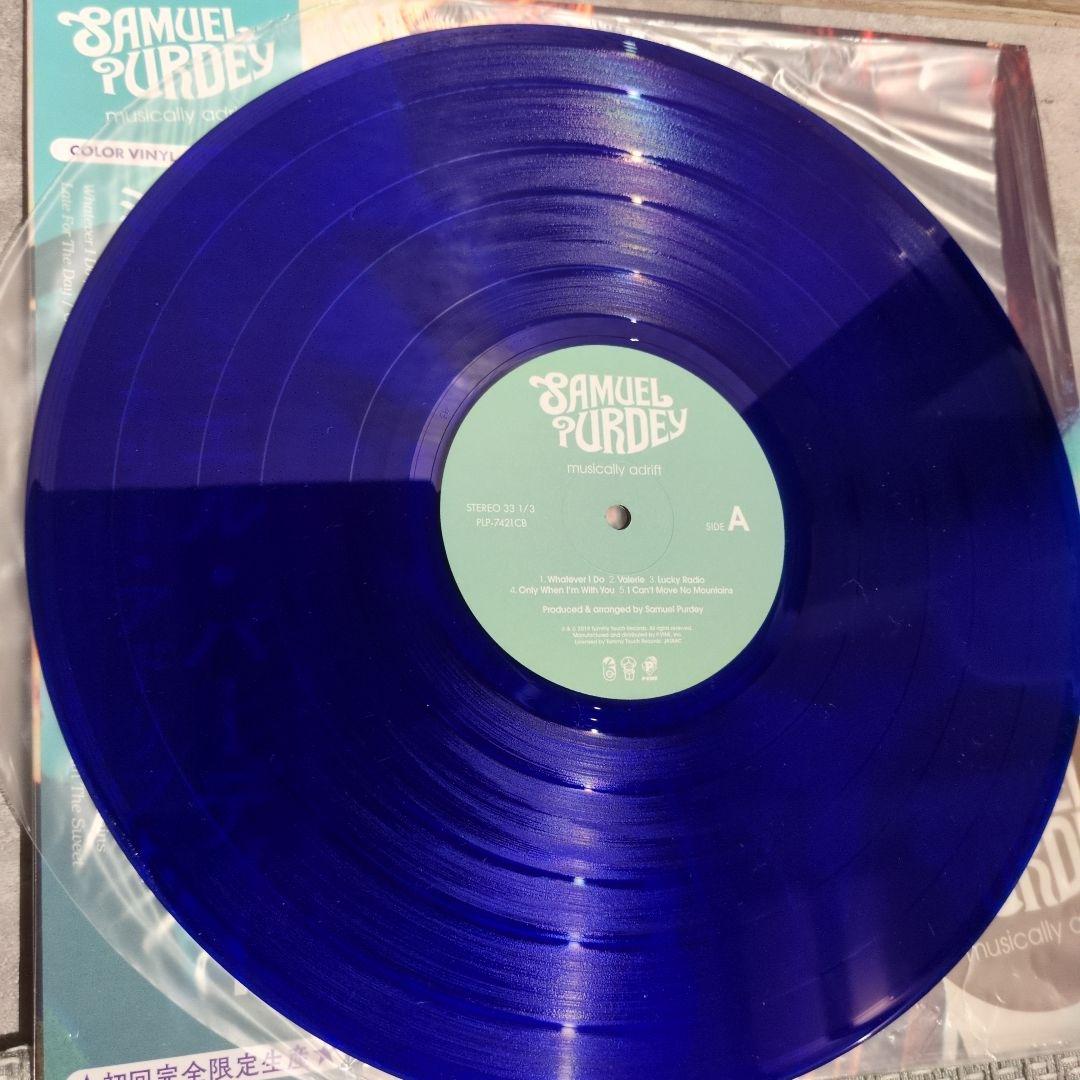SAMUEL PURDEY musically adrift LP レコード