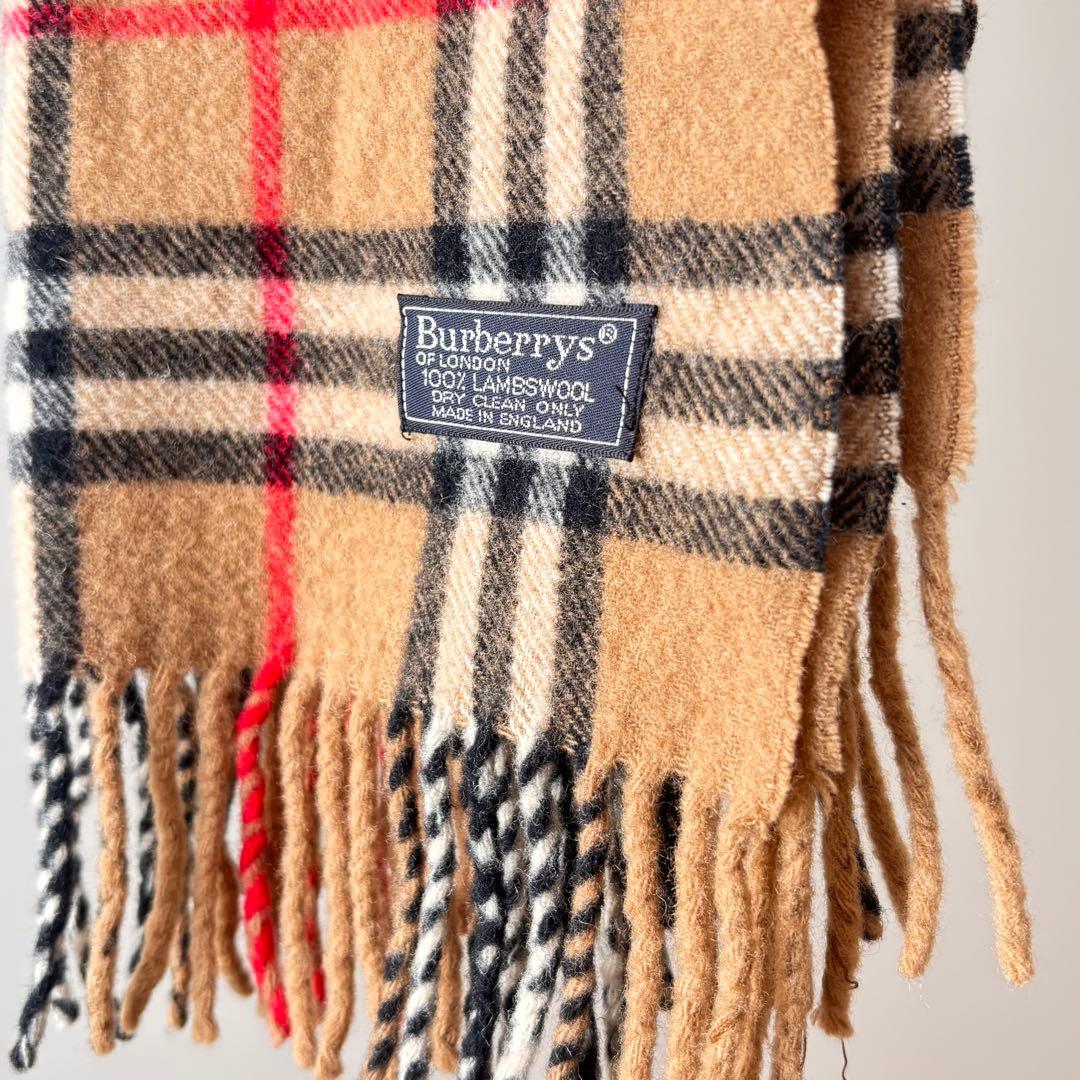 【✨美品✨】⚫︎Burberry⚫︎マフラー⚫︎ チェック柄 ⚫︎カシミヤ⚫︎
