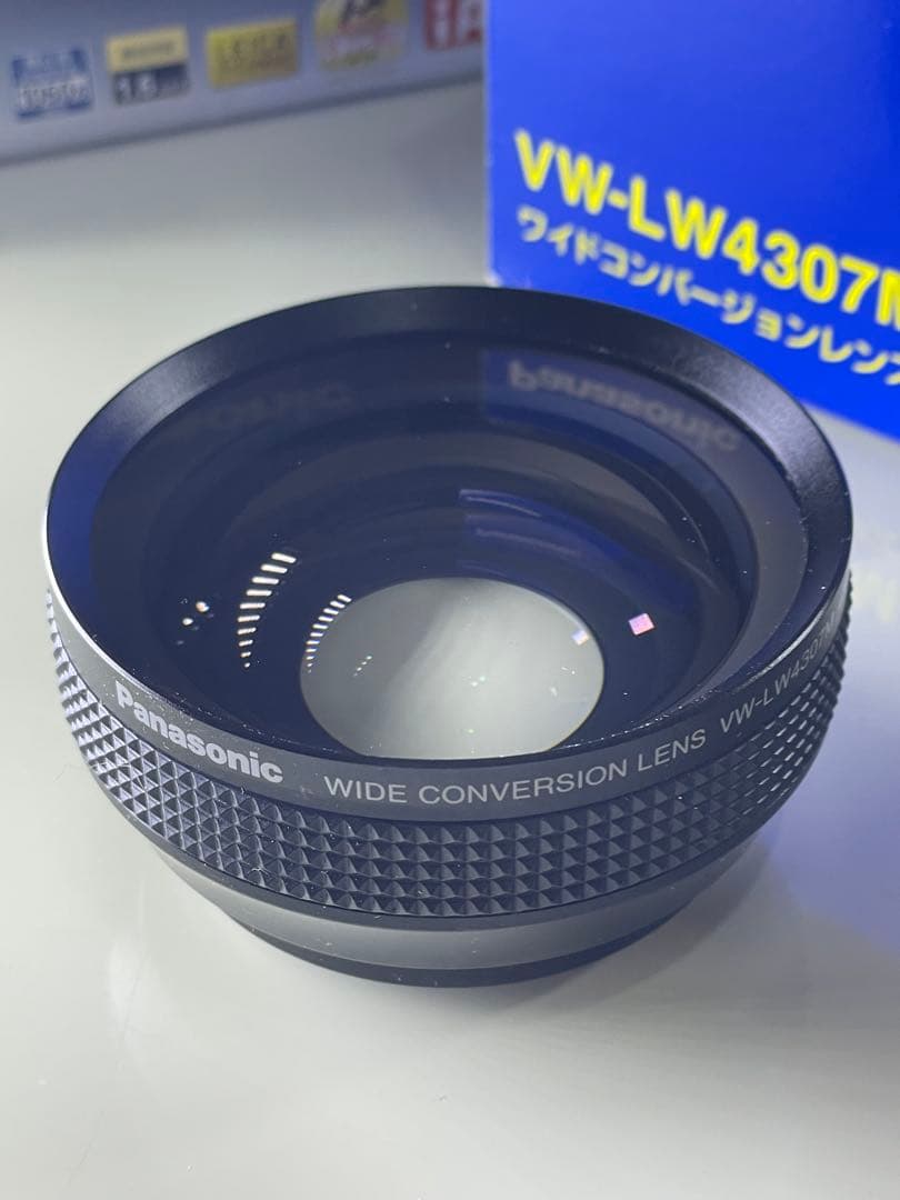 【取置き済】HDC-HS350 SD/HDDワイコンレンズ&大容量バッテリー付き