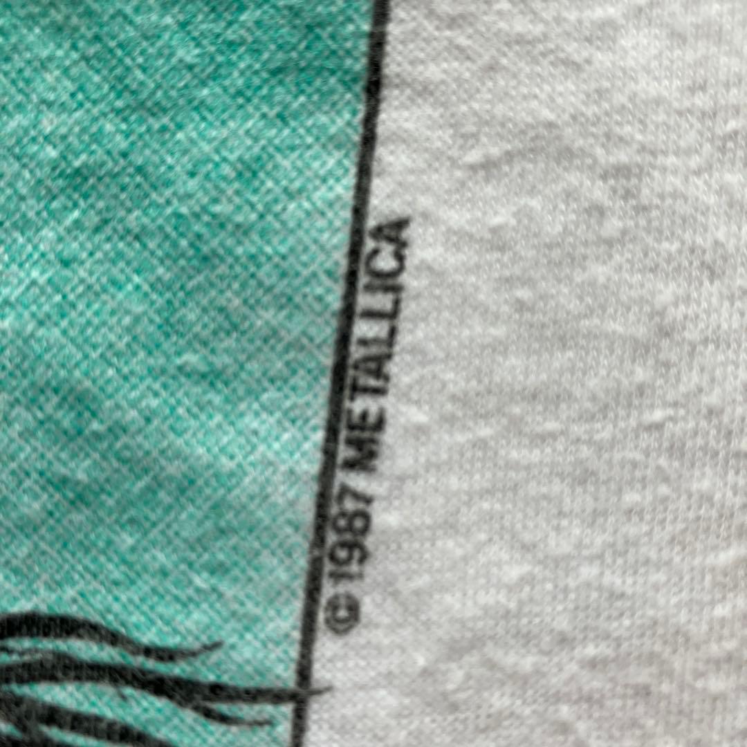 27 llica メタリカ　1987年製　ヴィンテージ Tシャツ