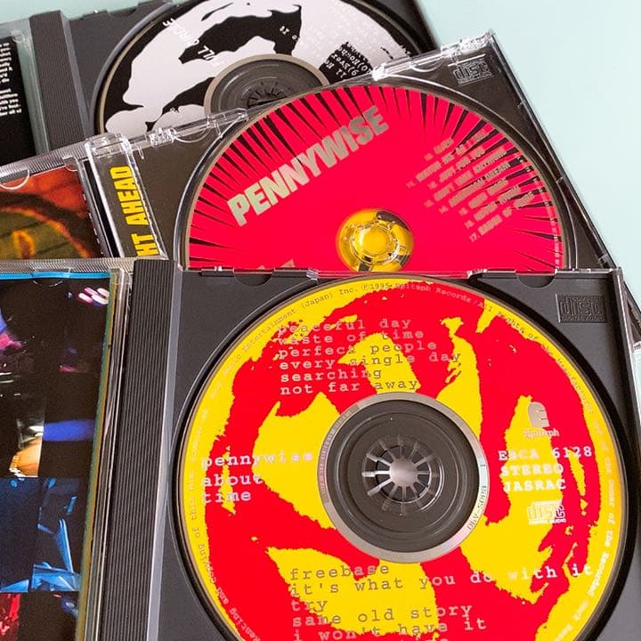 ペニーワイズ PENNYWISE CD 3枚 スケボーサウンド