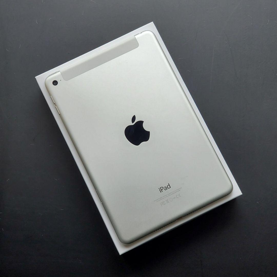 【極美品】iPad mini 4 Wi-Fi + Cellular 第4世代