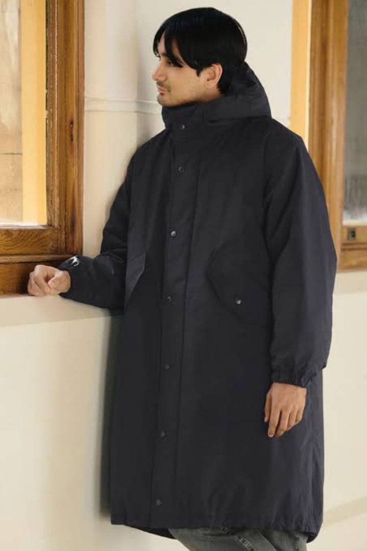 ジャケット・アウター PUFFTECH Hooded Coat Black UNIQLO