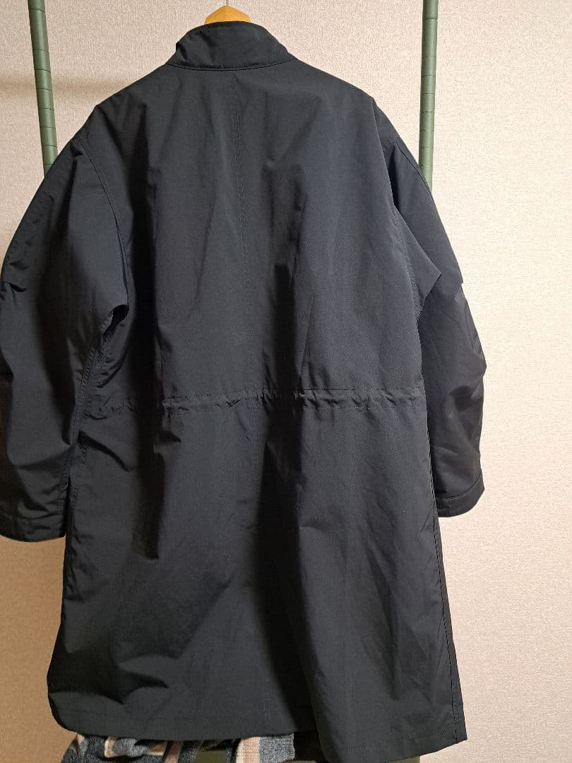 定価9,990円【完売品】ユニクロ　ウィンドプルーフ2WAYコート　ブラック