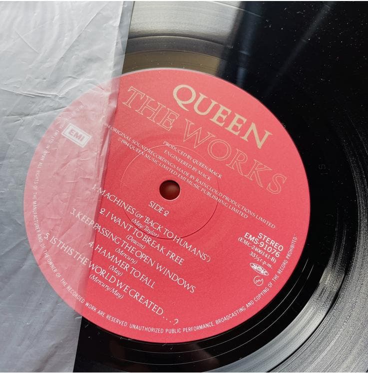 Queen The Works レコード