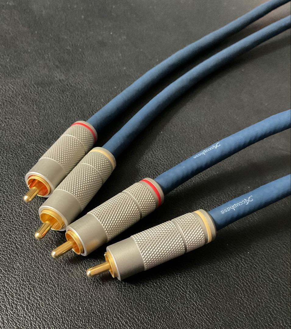 ハ*ツ様 Accuphase RCAケーブル 1.0m x 2本　中古