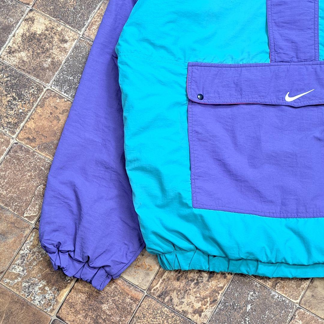 【美品】NIKE　ナイキ　中綿　ハーフジップ　ヴィンテージ　プルオーバー