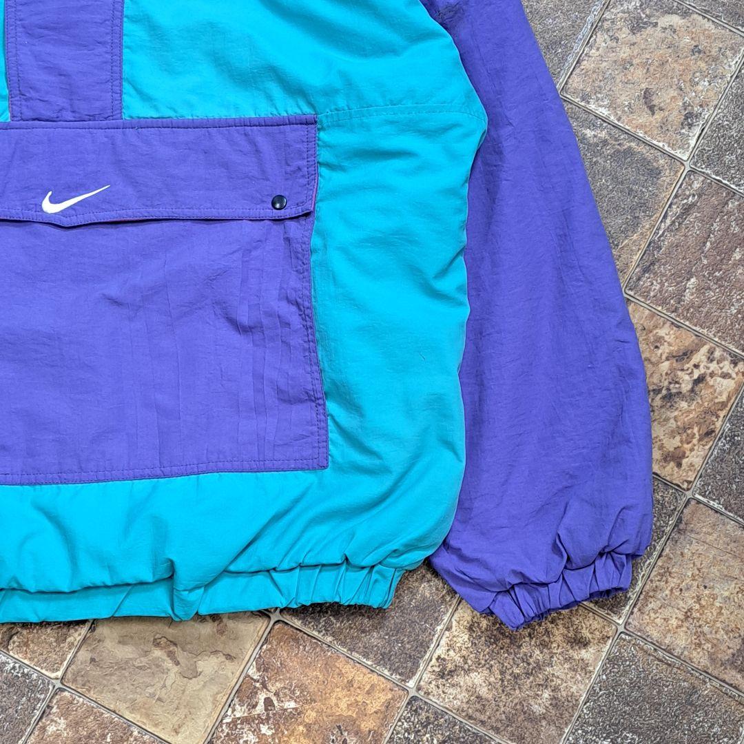 【美品】NIKE　ナイキ　中綿　ハーフジップ　ヴィンテージ　プルオーバー