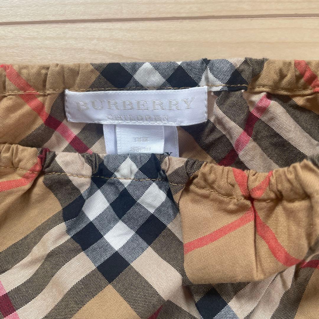 BURBERRY チェック柄 ワンピース 80から90