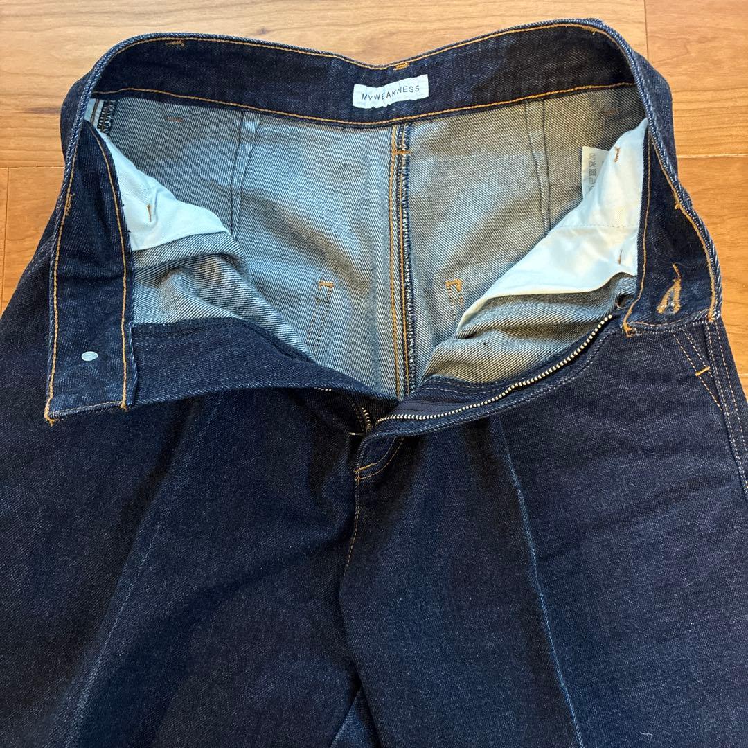 パンツ MY WEAKNESS DENIM WIDE PANTS 24