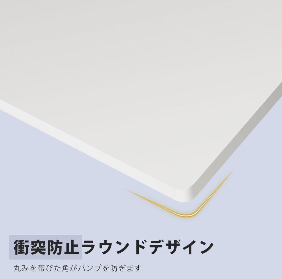 ホワイトパソコンデスク 100cm x 48cm