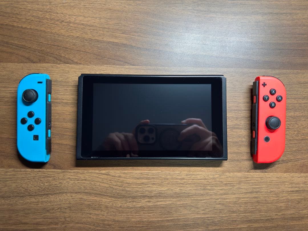 【動作品】Nintendo Switch ネオンブルー・ネオンレッド 外箱有