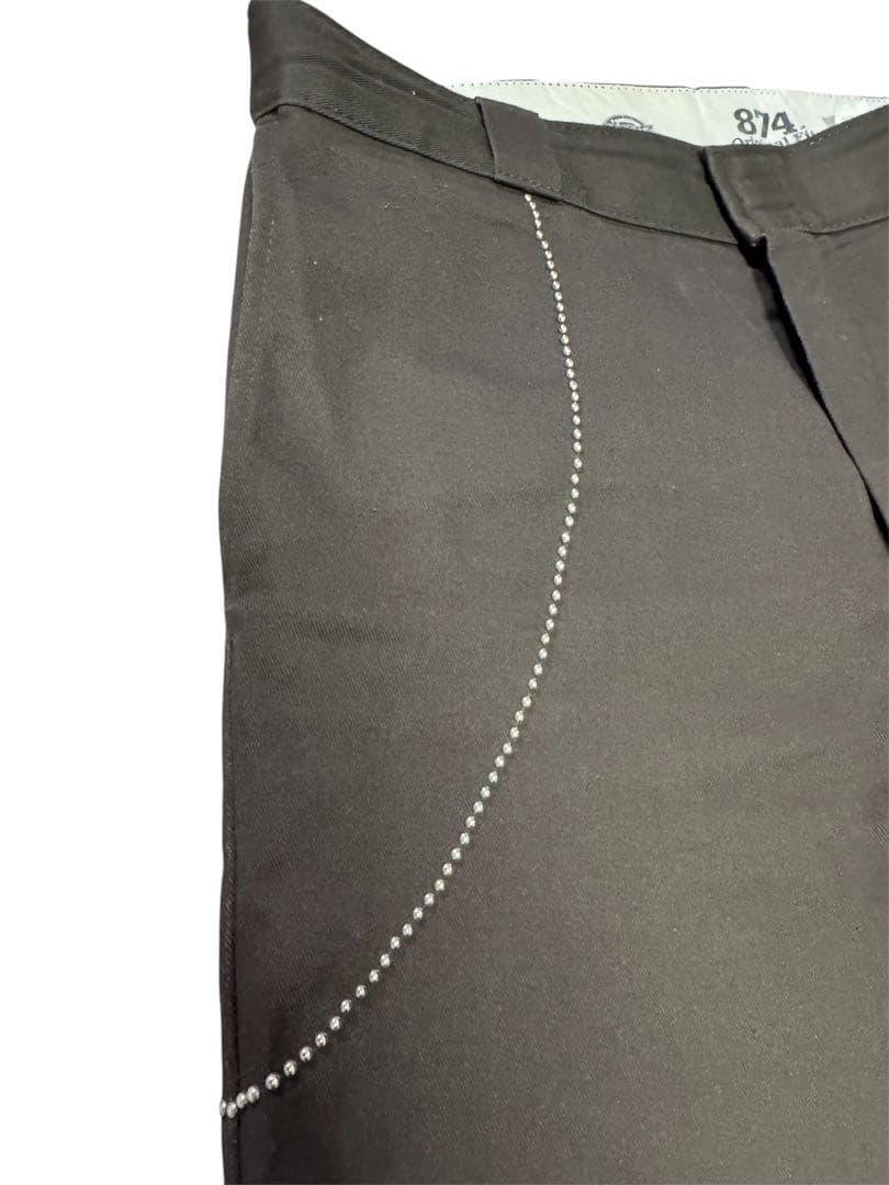 HTC×Dickies874 ディッキーズW.Chain 34×30 ブラウン