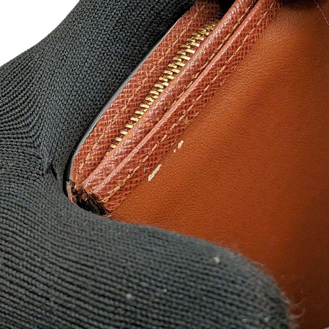 外観美 ルイヴィトン モノグラム ポルトモネ ビエ トレゾール 折り財布