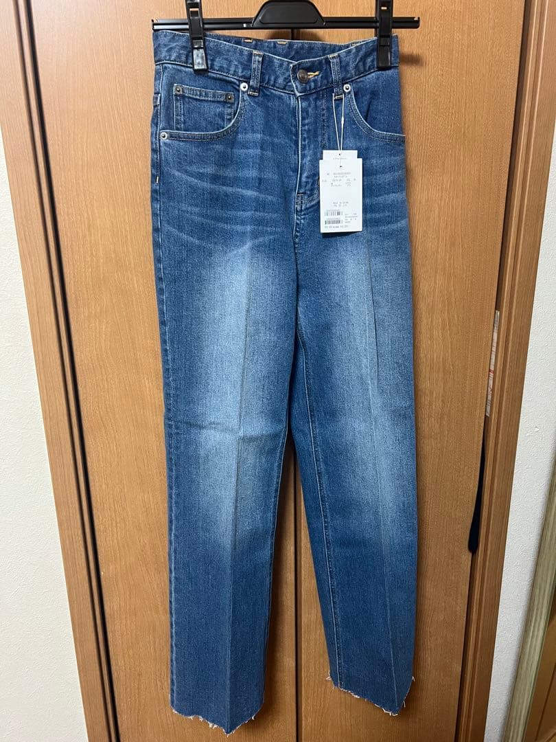 【新品】センタープレスデニム